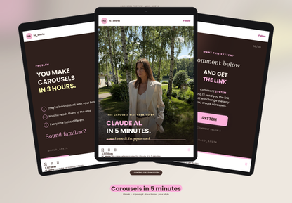 Claude AI Carousel System